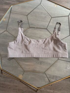 MATE the Label Wireless Scoop Bralette - Light Taupe